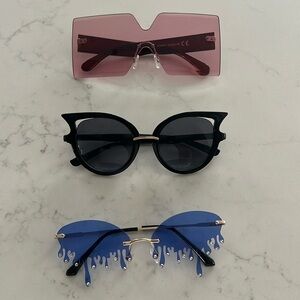 3 fashionable sunglasses